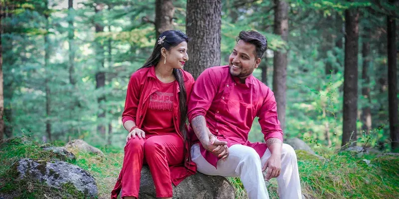 Manali couple 